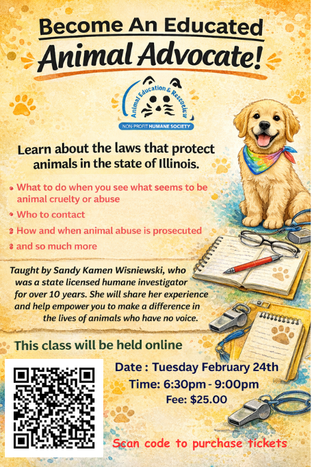 Become an Educated Animal Advocate