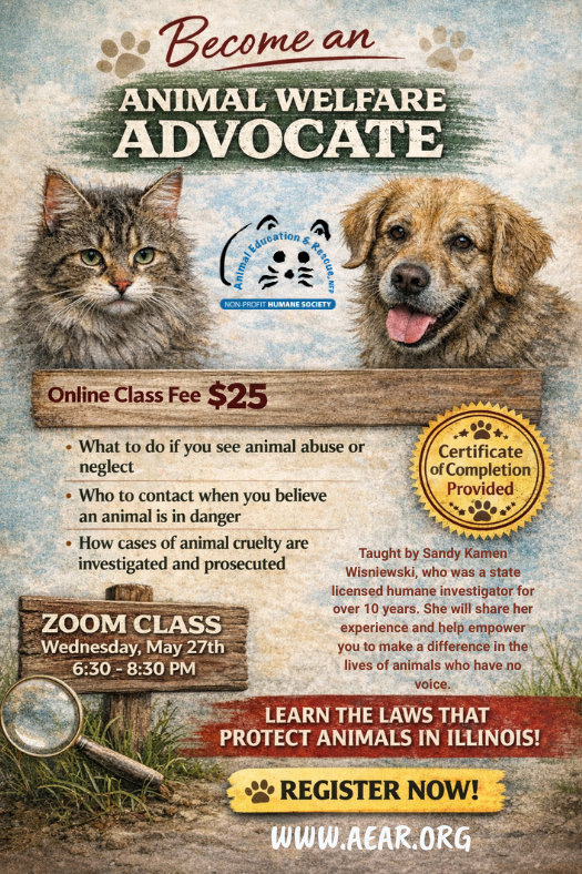 Animal Welfare Class | May 27, 2026